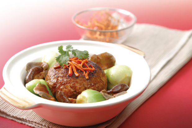 Shanghai Style Lion's Head Pork Meatballs