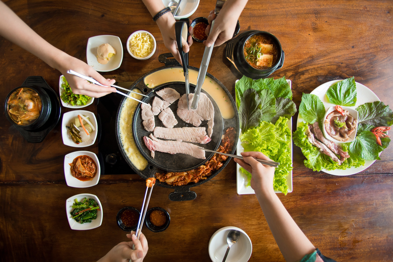 DIY Korean BBQ Table 