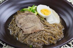 Korean Cold Noodle Soup (Mul Naeng Myun)