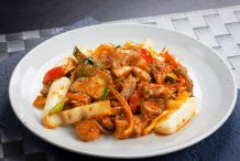 Spicy Chicken with Vegetables (Chuncheon Dak Galbi)
