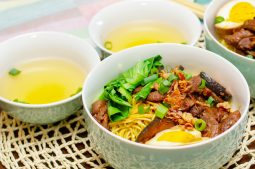 Indonesian Chicken Noodles with Mushrooms (Mie Ayam Jamur)