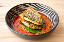 Barramundi Fillets with Red Curry