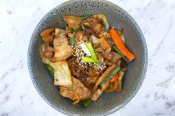 Korean Stir Fried Soy Pork