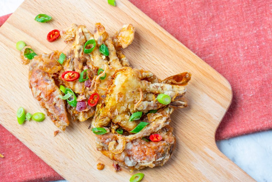 Salt and Pepper Soft Shell Crab Asian Inspirations