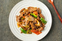 Beef in Black Bean Sauce