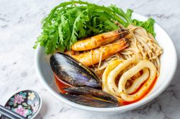 Sichuan Seafood Noodles