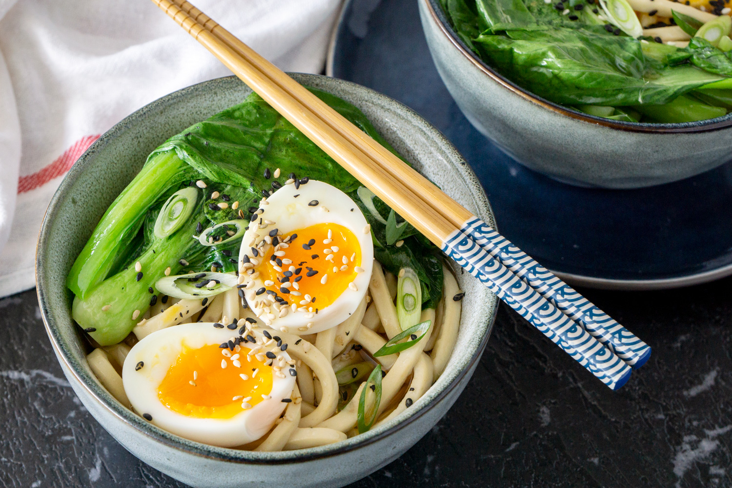 Vegetarian Udon Noodle Soup | Asian Inspirations