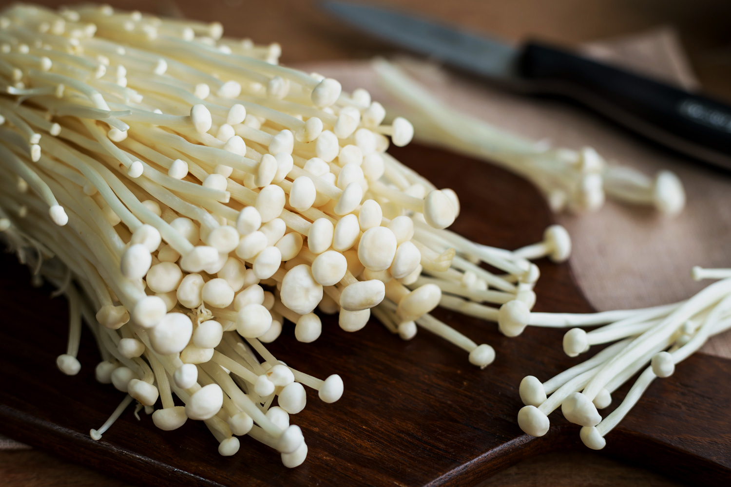 Enoki Mushrooms