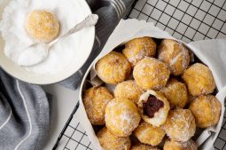 Korean Red Bean Doughnuts (Chapssal Donuts)