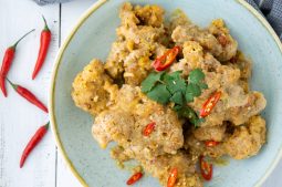 Salted Egg Yolk Chicken Ribs