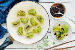 Vegan Spinach Dumplings