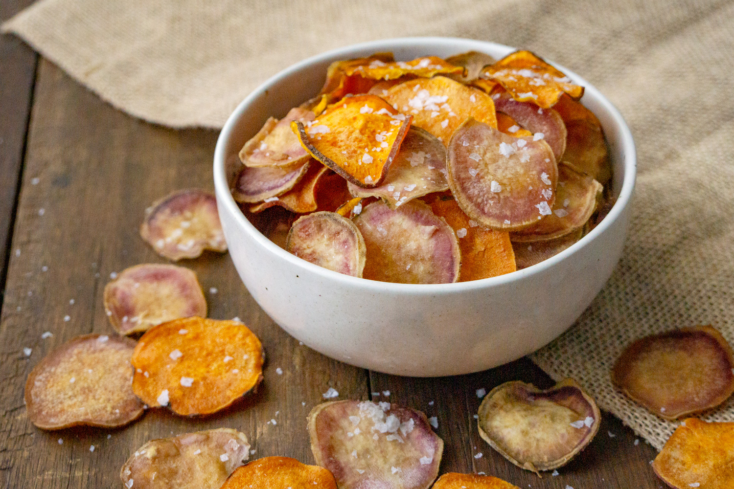 Baked Sweet Potato Chips | Asian Inspirations