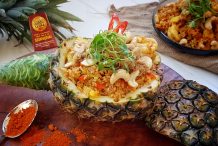 Pineapple Fried Rice with Prawns