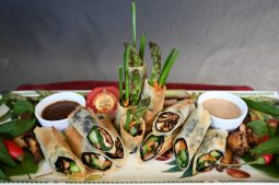 Shiitake & Asparagus Nori Rolls