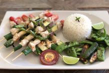 Green Curry BBQ Skewers
