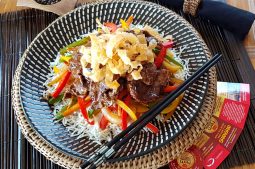 Sweet Pepper Rainbow Steak