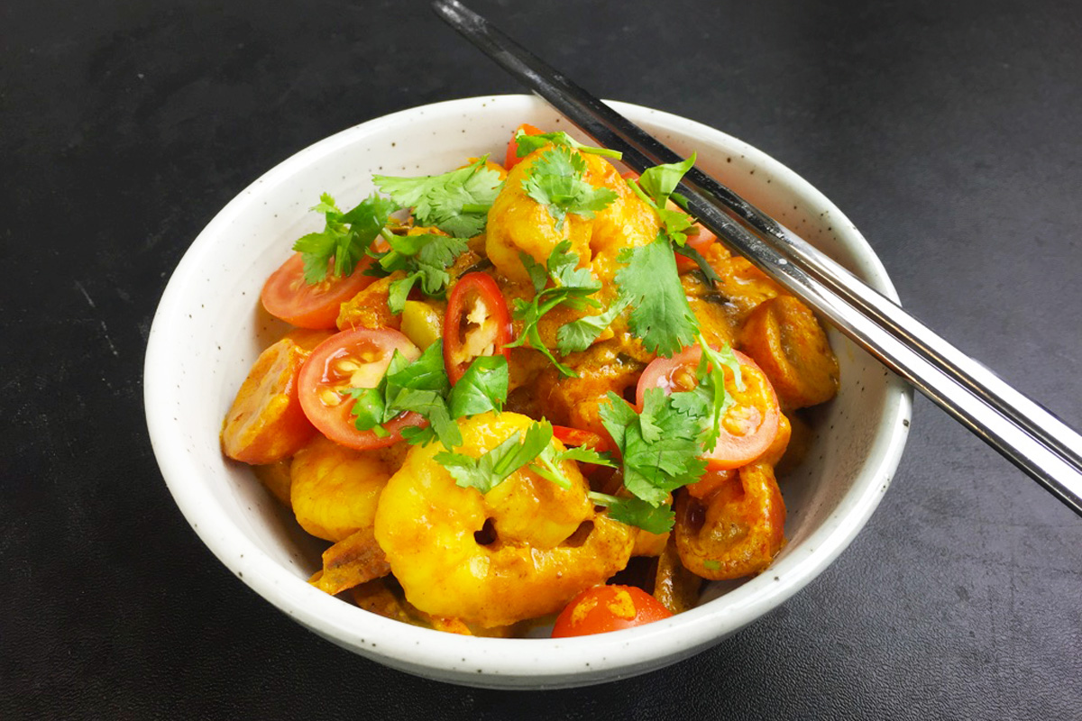 Prawn Yellow Curry Asian Inspirations
