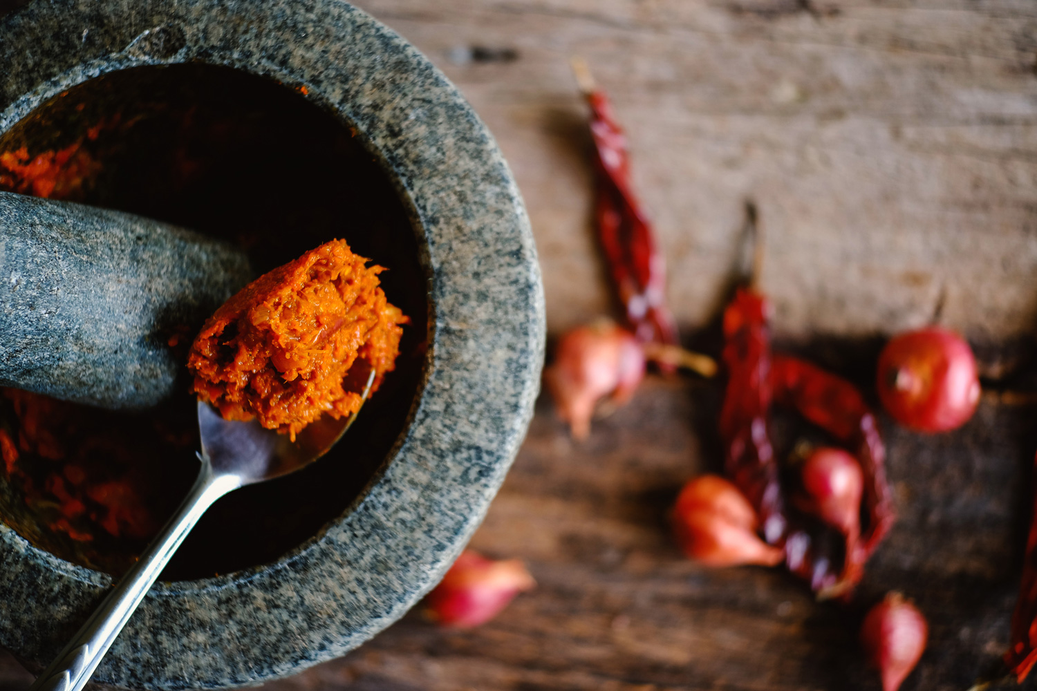 Homemade Thai Red Curry Paste (Prik Gaeng Ped)-image