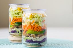 Asian Chicken Salad in a Jar