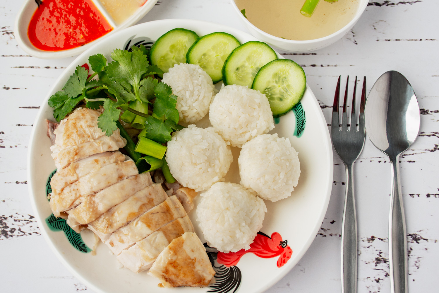 Hainanese Chicken Rice Balls | Asian Inspirations