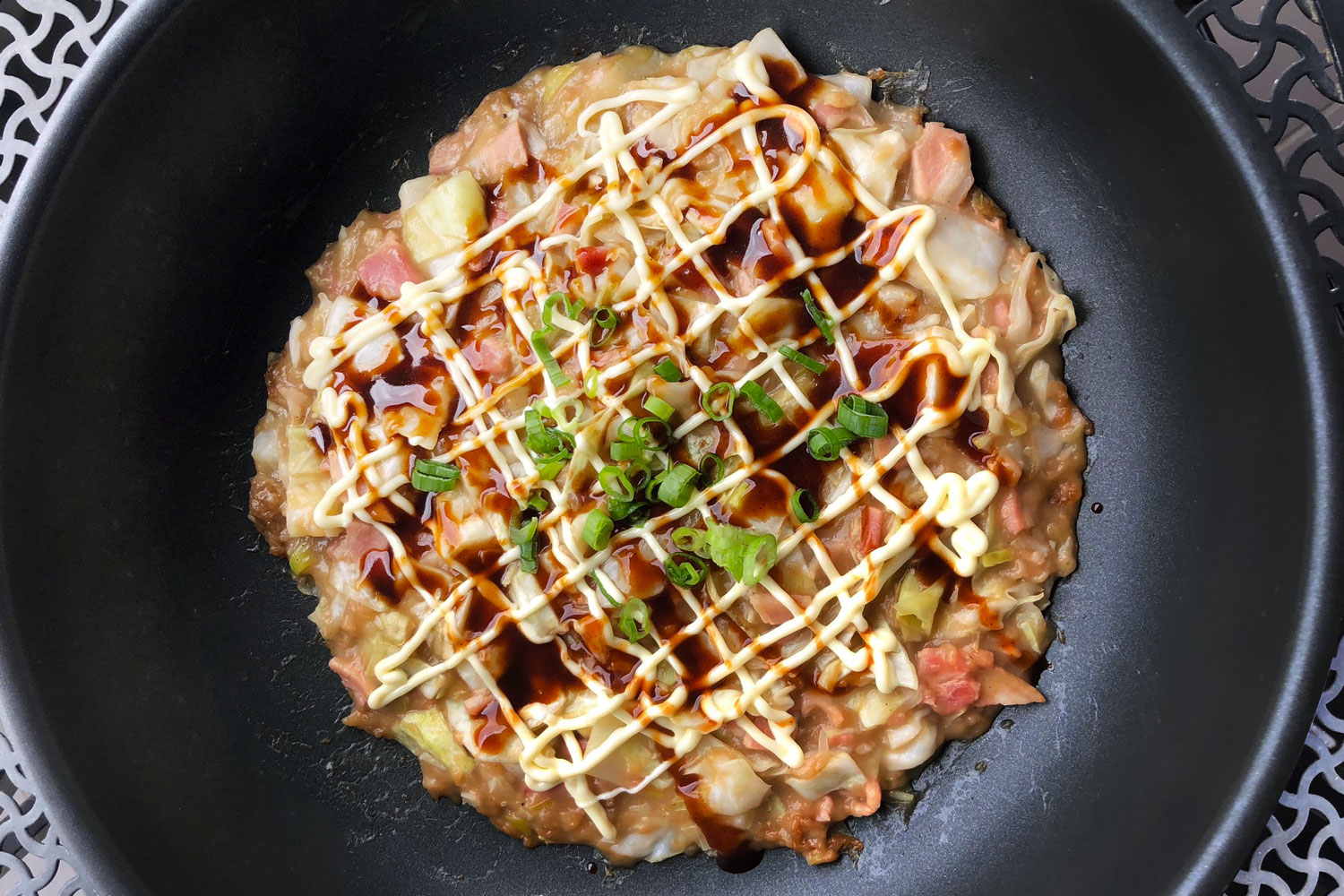 Japanese Style Savoury Pancake (Monjayaki) | Asian Inspirations