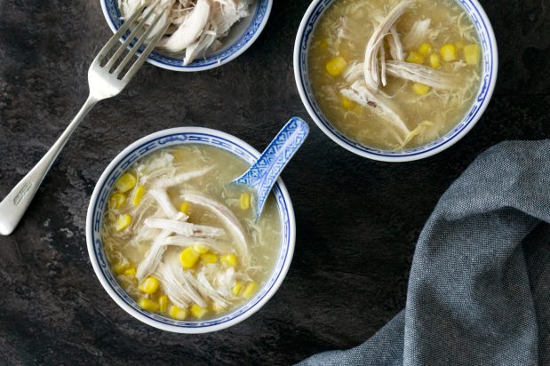 Easy Chicken & Corn Soup