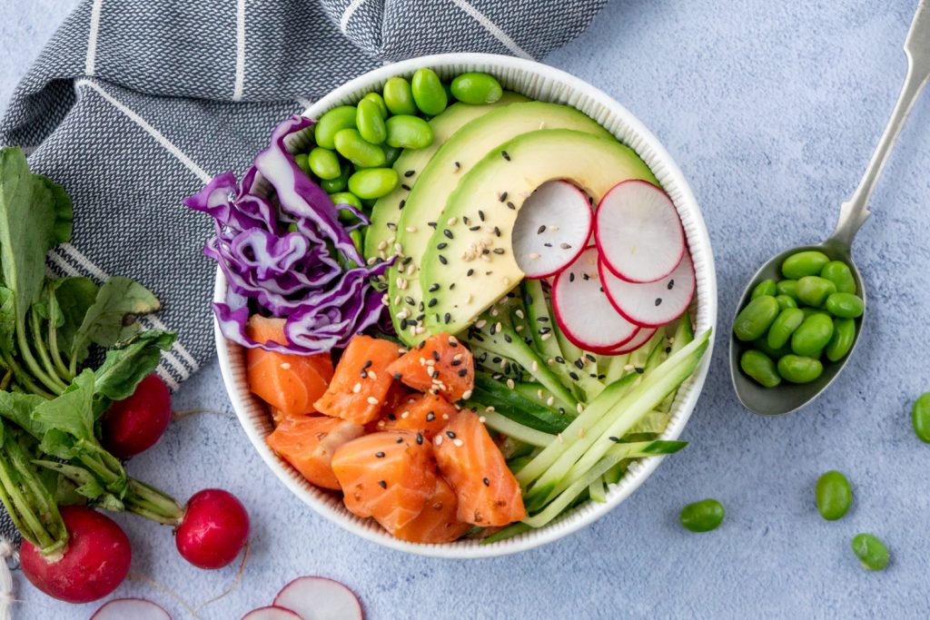 Salmon Poke Bowl | Asian Inspirations