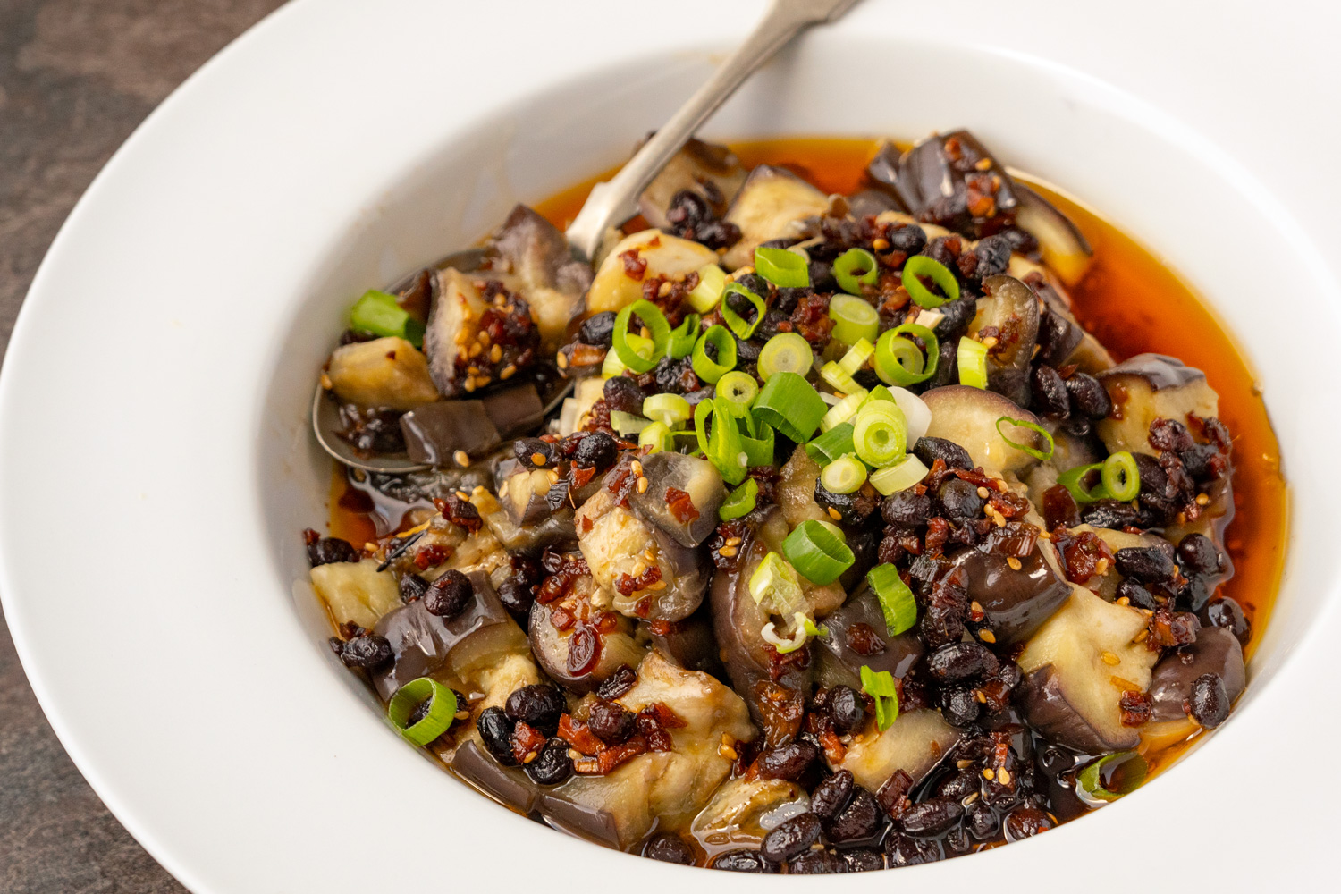 Spicy Steamed Eggplant Asian Inspirations