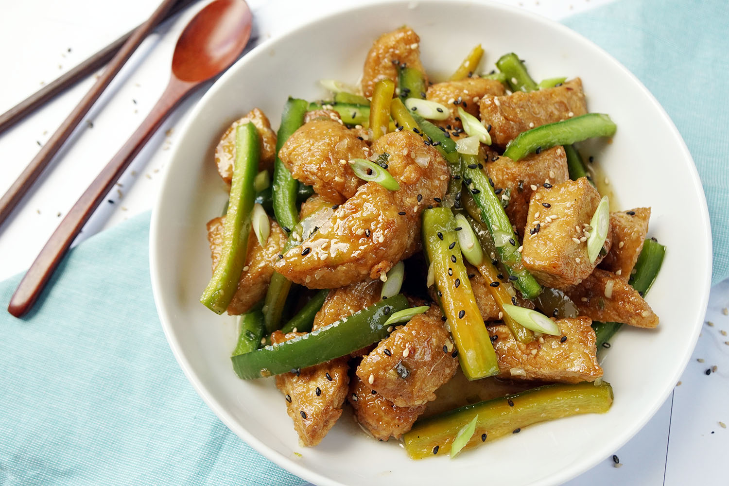Vegetarian Honey Chicken-image
