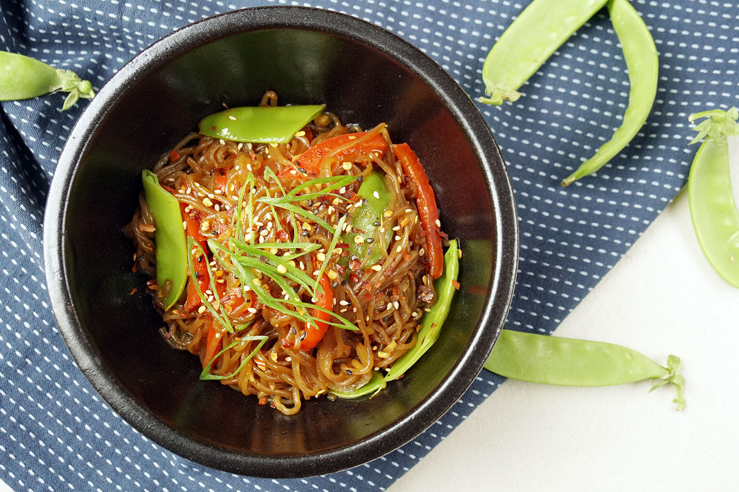 Vegan Singapore Noodles | Asian Inspirations