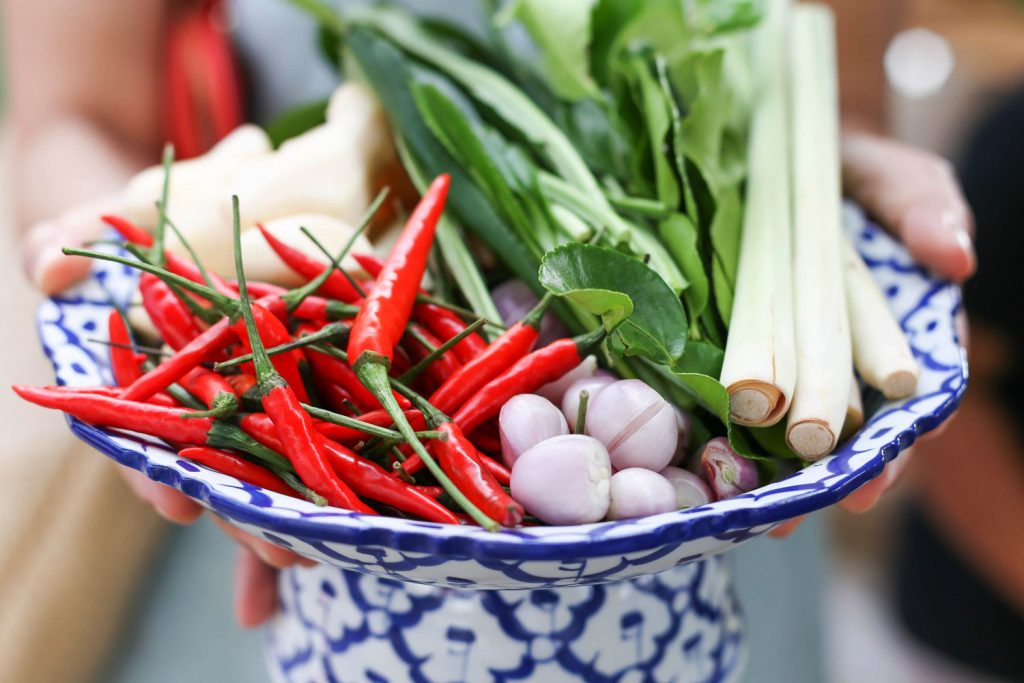 Asian cooking essential kitchen thai
