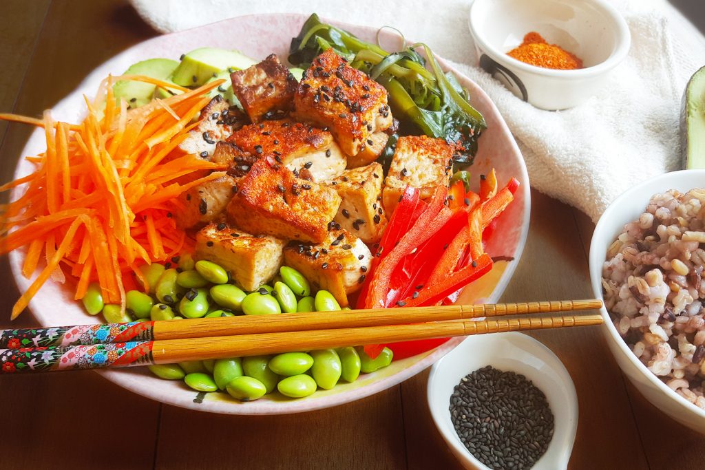 Tofu Poke Bowl | Asian Inspirations