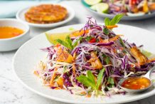 Vietnamese Slaw with Grilled Pineapple