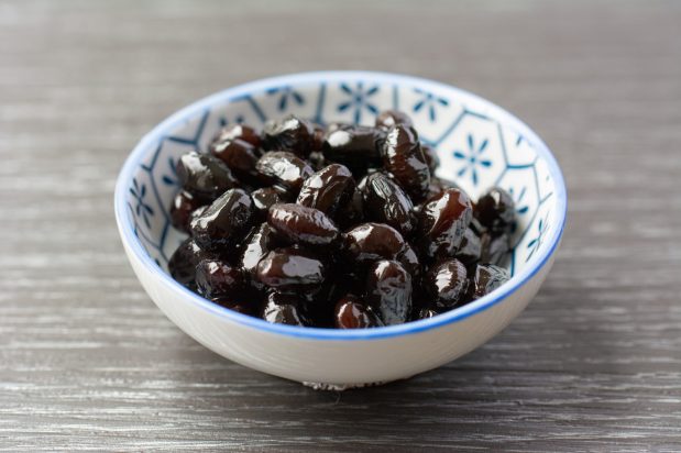 Sweetened Black Beans (Kuromame)