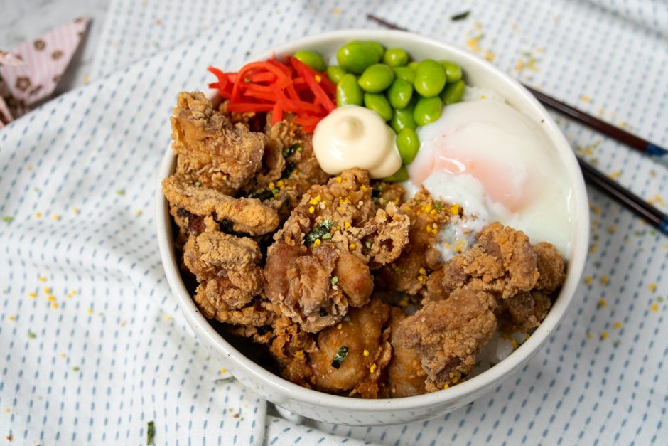 Chicken Karaage Bowl Asian Inspirations