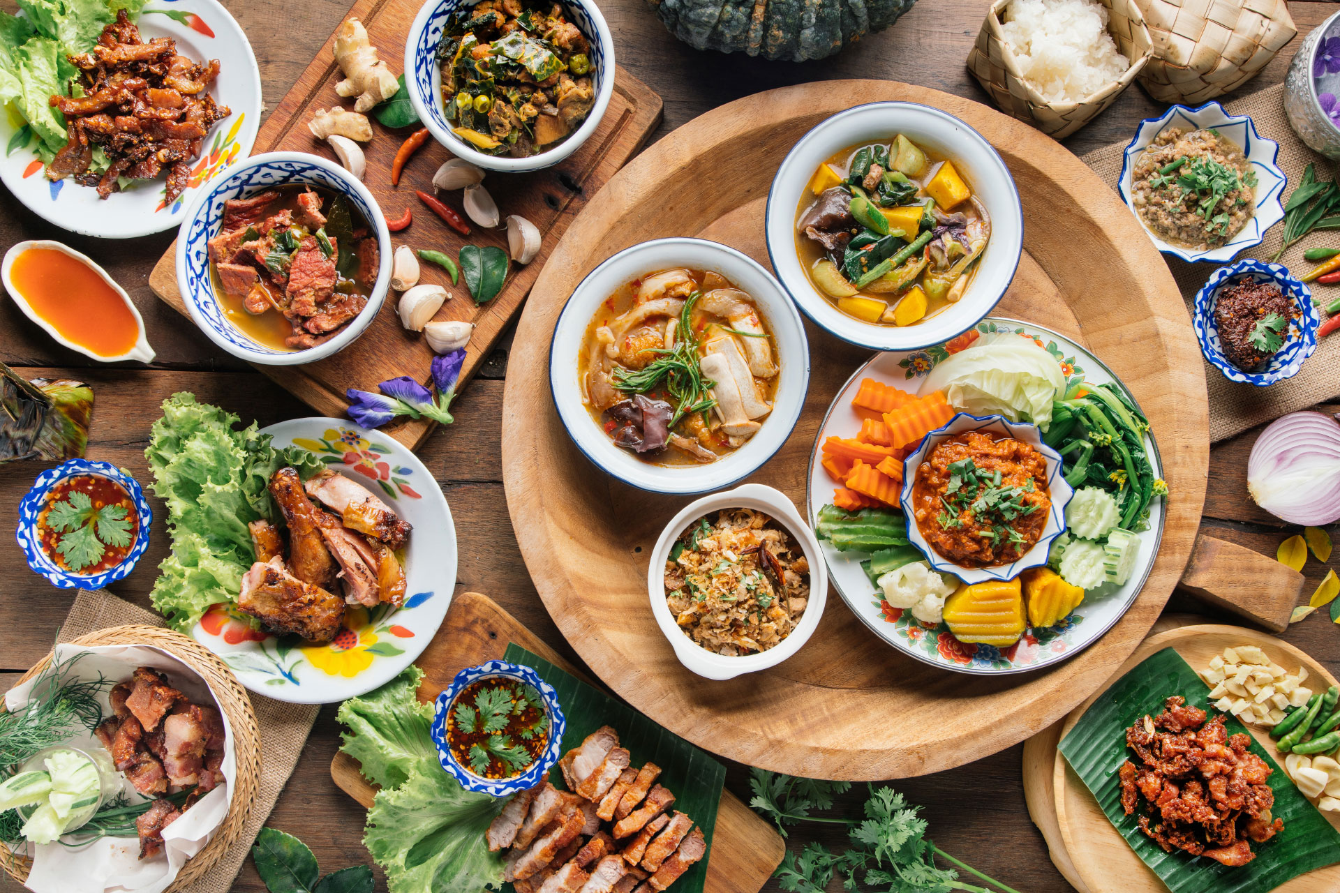 From North to South The Distinct Flavours of Thai Cuisine  