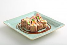 Vegetables Wrapped in Beef Roll (Beef Yawata Maki)