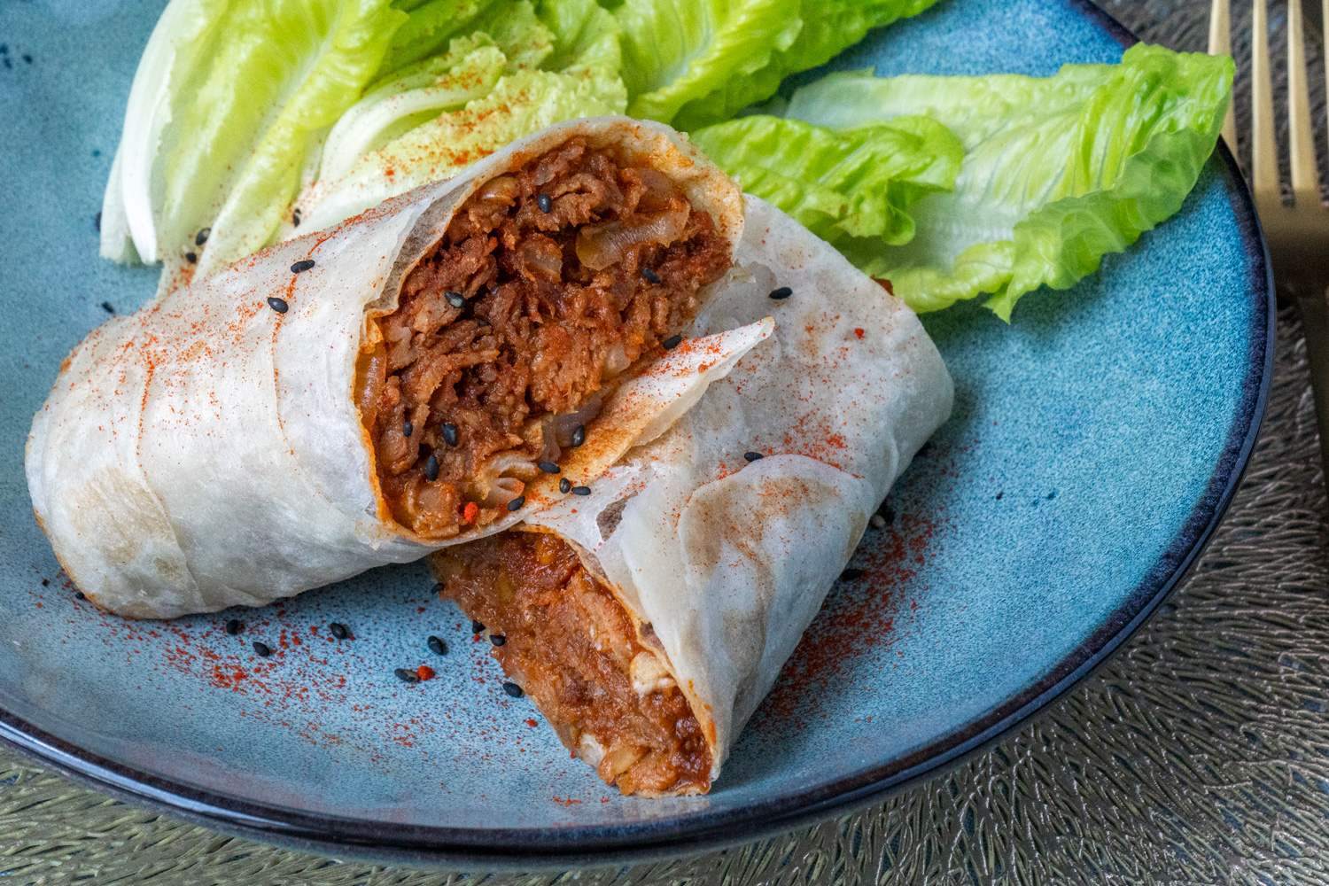 Spicy Pork Bulgogi with Roti | Asian Inspirations