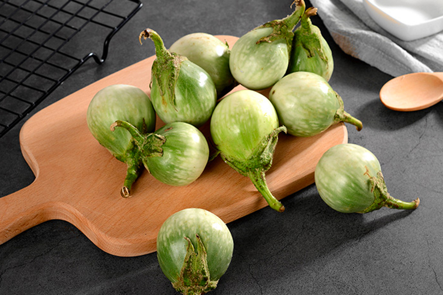 Mini Apple Eggplant