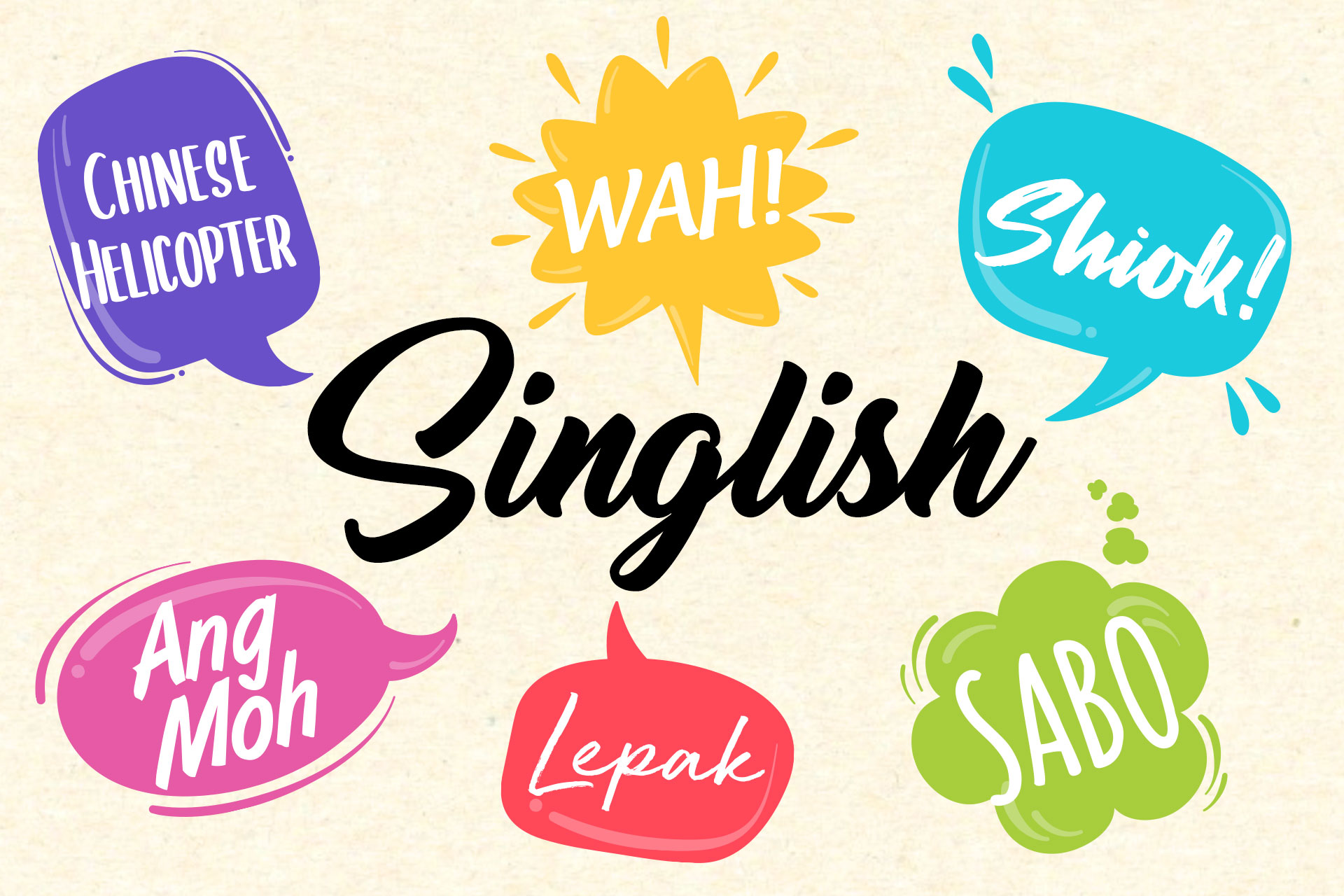 Singlish A Multicultural Heritage Asian Inspirations
