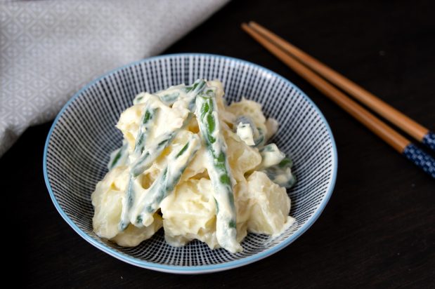 Boiled Potato and Green Bean Salad with Wasabi Mayonnaise