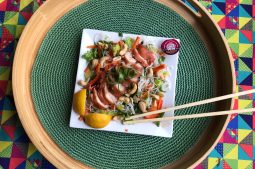 Vermicelli Noodle Salad with Cantonese Chicken