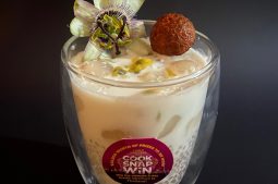 Coconut Tapioca with Lychee & Passionfruit