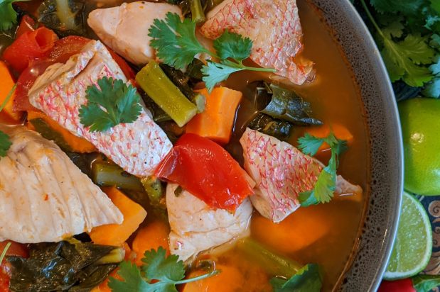 Spicy Thai Fish Soup