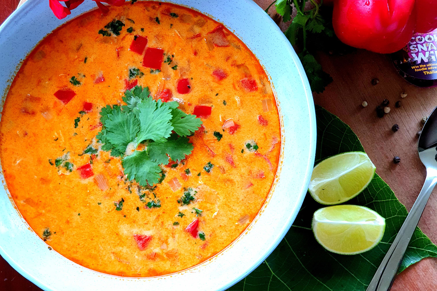 Thai Red Curry and Chicken Soup | Asian Inspirations