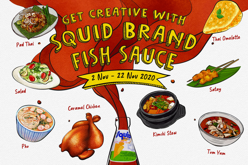 Get Creative with Squid Brand Fish Sauce Banner