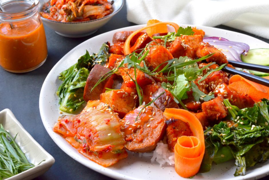 Korean Chicken Bowl | Asian Inspirations