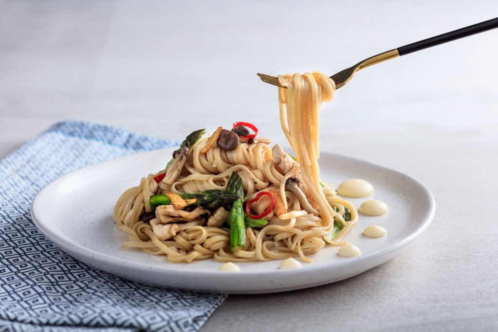 Yuzu Mayonnaise Chicken Yakisoba Asian Inspirations