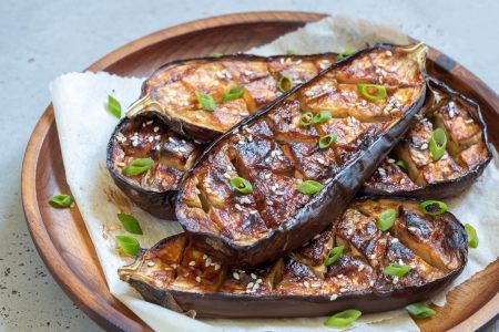 Miso Glazed Eggplant (Nasu Dengaku) | Asian Inspirations