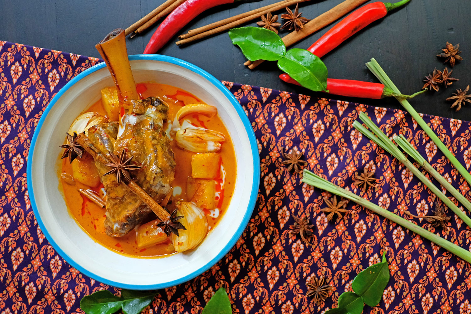 Massaman Lamb Shanks Asian Inspirations